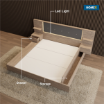 Homex 17-50 Tatami bedframe